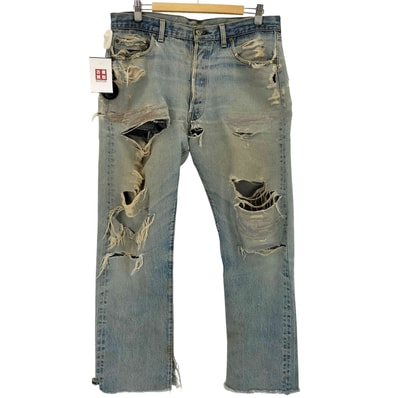 80~90s 501 刻印558 ボタンフライデニムパンツ【1143644924369】