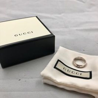 GUCCI Blind For Love Ring In Silver