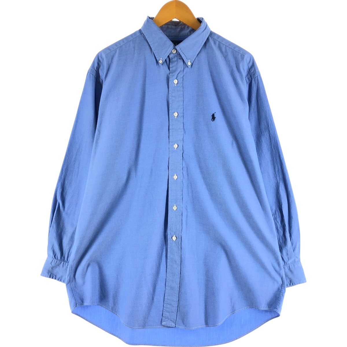 古着 ラルフローレン Ralph Lauren YARMOUTH 長袖 ボタンダウンシャツ メンズL相当/eaa525603