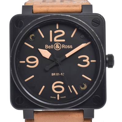 ベル&ロス Bell&Ross BR01-92-SH-01776 ヘリテージ ブラック 自動巻き メンズ 腕時計 R#149334