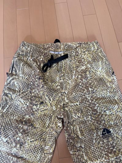 Supreme Nike ACG Belted Denim Pant "Gold Snakeskin"