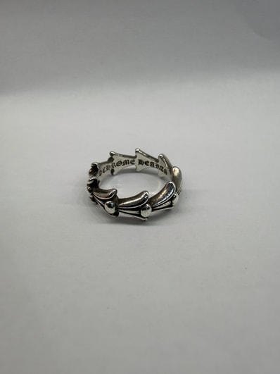 Chrome Hearts Cross Tail Ring "Silver"
