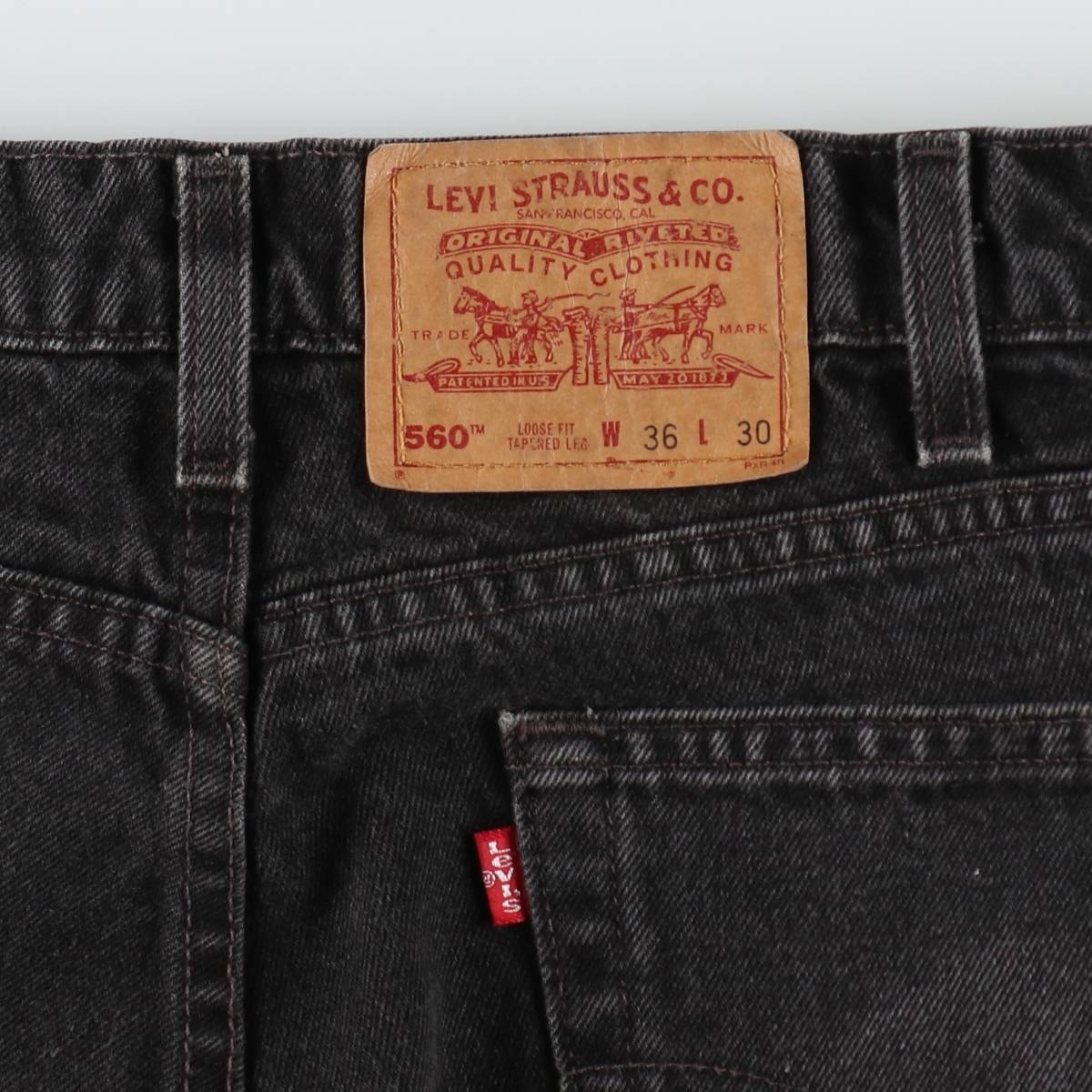 D (傷や汚れあり)】古着 90年代 リーバイス Levi's 560 LOOSE FIT