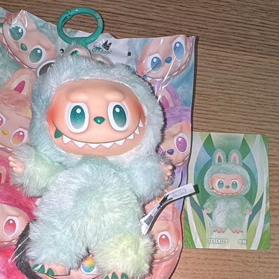 POP MART THE MONSTERS (LABUBU) Big into Energy Series Plush Pendant SERENITY