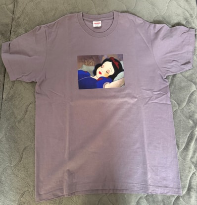 Supreme Snow White Tee "Dusty Purple"