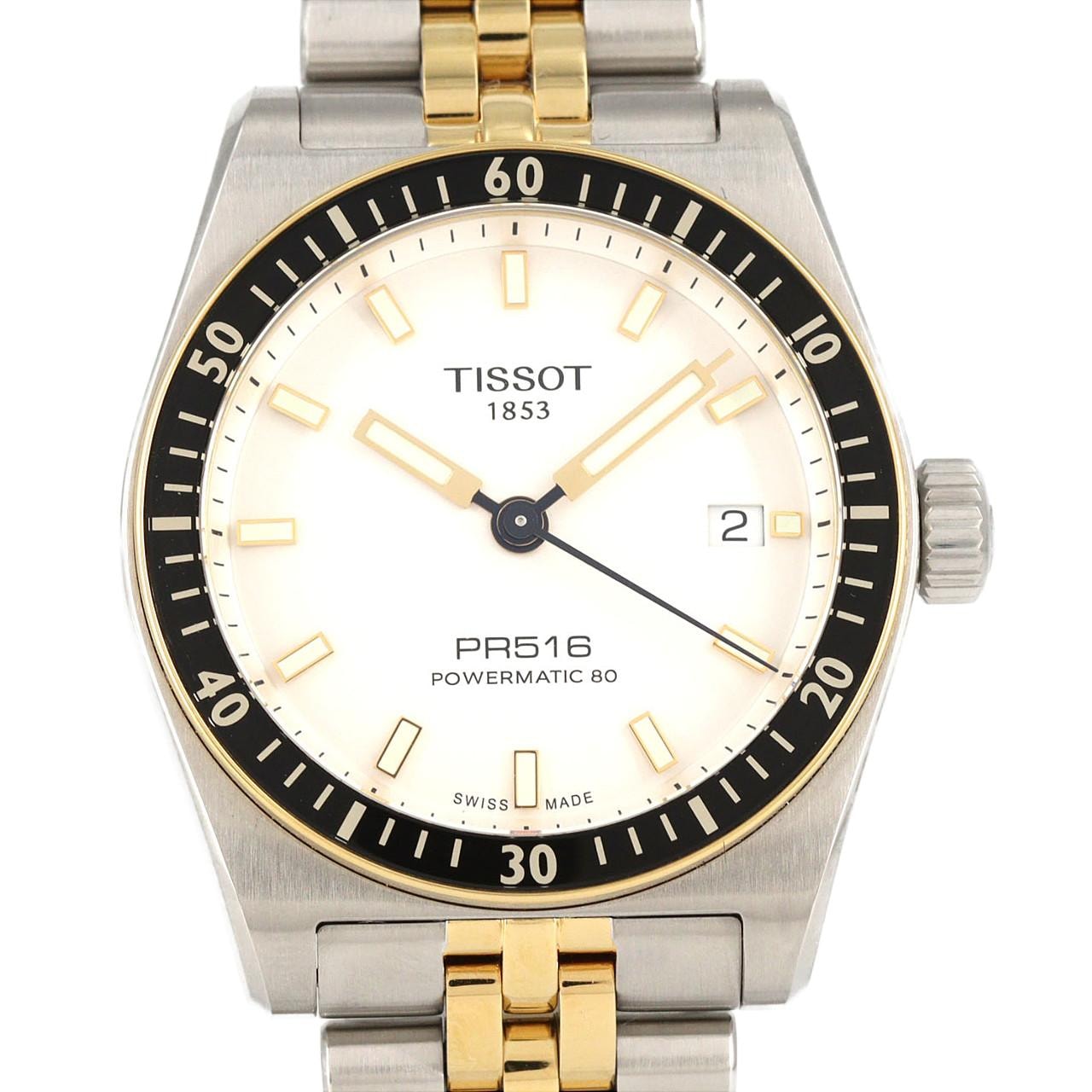 ティソ PR516パワーマティック80 コンビ T149.407.22.011.00 SSxCG 自動巻