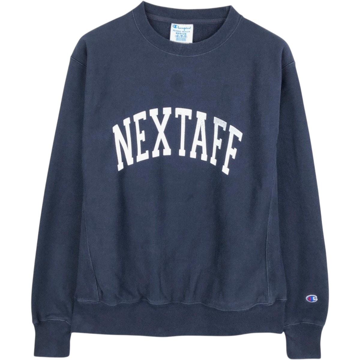 古着 チャンピオン Champion REVERSE WEAVE リバースウィーブ アドバタイジング スウェットシャツ トレーナー メンズM相当/eaa672264