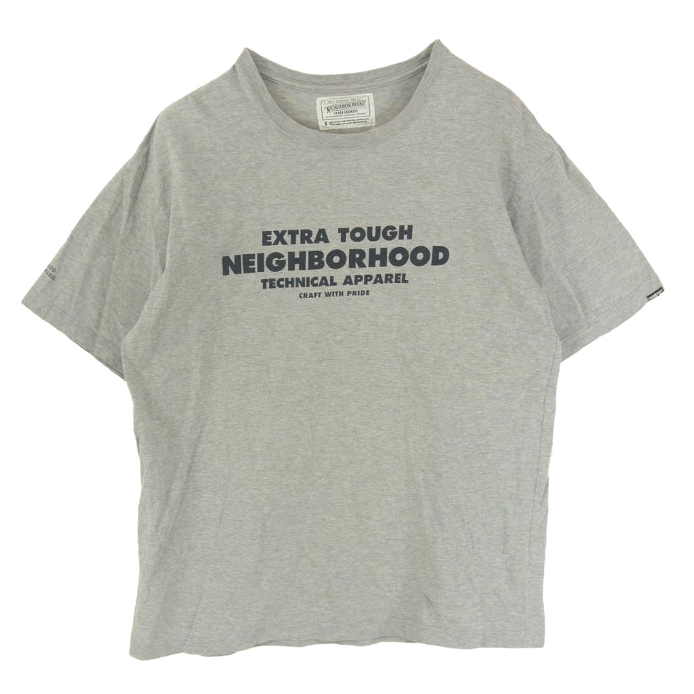 NEIGHBORHOOD ネイバーフッド Tシャツ EXTRA TOUGH エクストラ タフ ショートスリーブ 半袖 Tシャツ グレー系【中古】