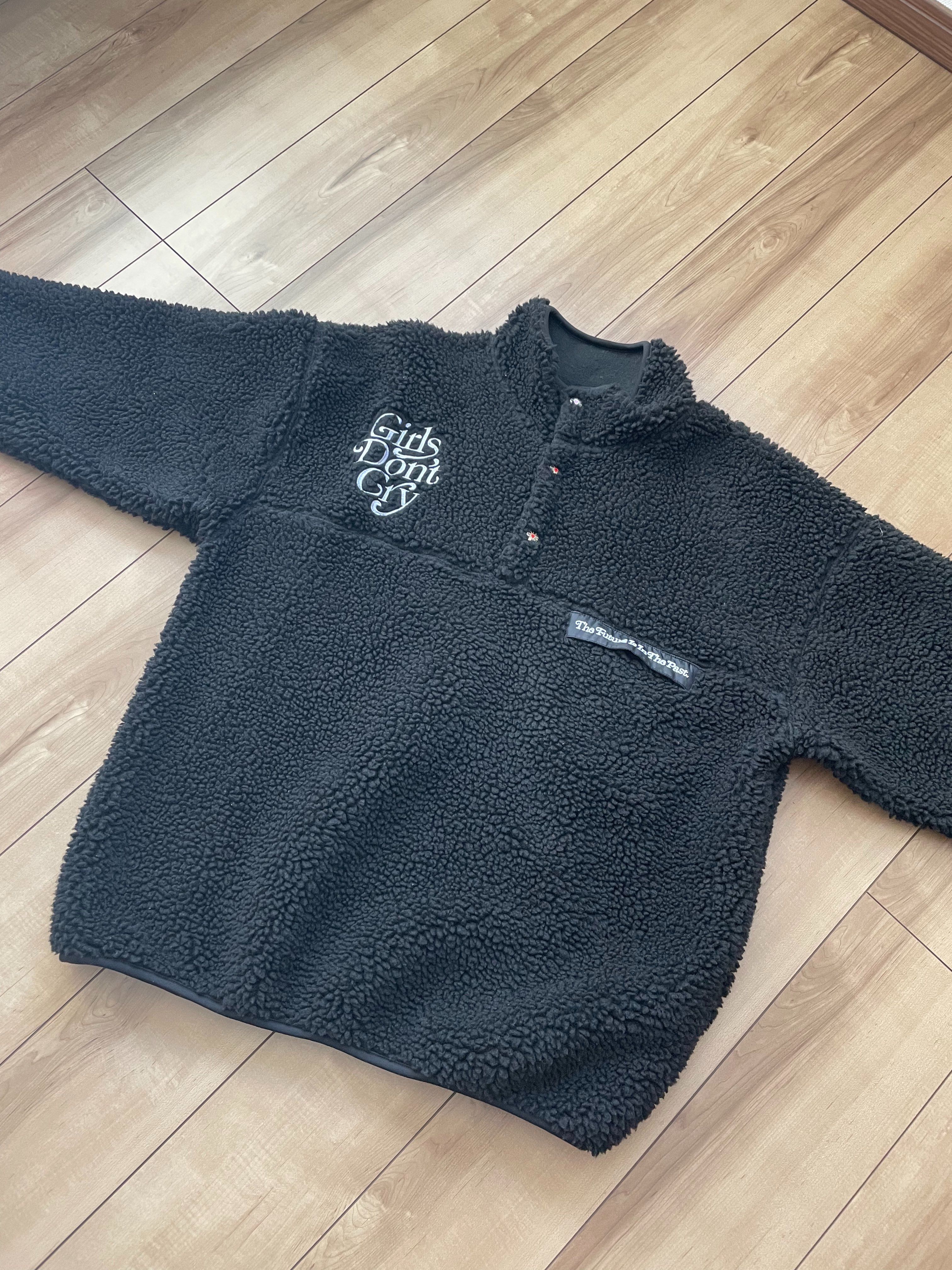 HUMAN MADE Girls Don ’t Cry fleece jacket "Black" / VERDY