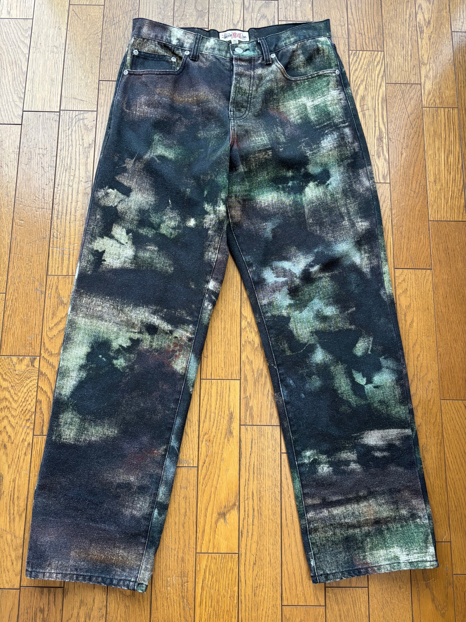 Stussy Big Ol' Jean Stenpat Camo "Fortine"