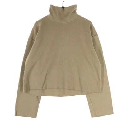 ZARA ザラ 長袖 タートルネック セーター M ブラウン系