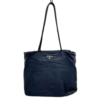 PRADA プラダ トートバッグ ショルダー ナイロン 型崩れ有 レディース ブラック