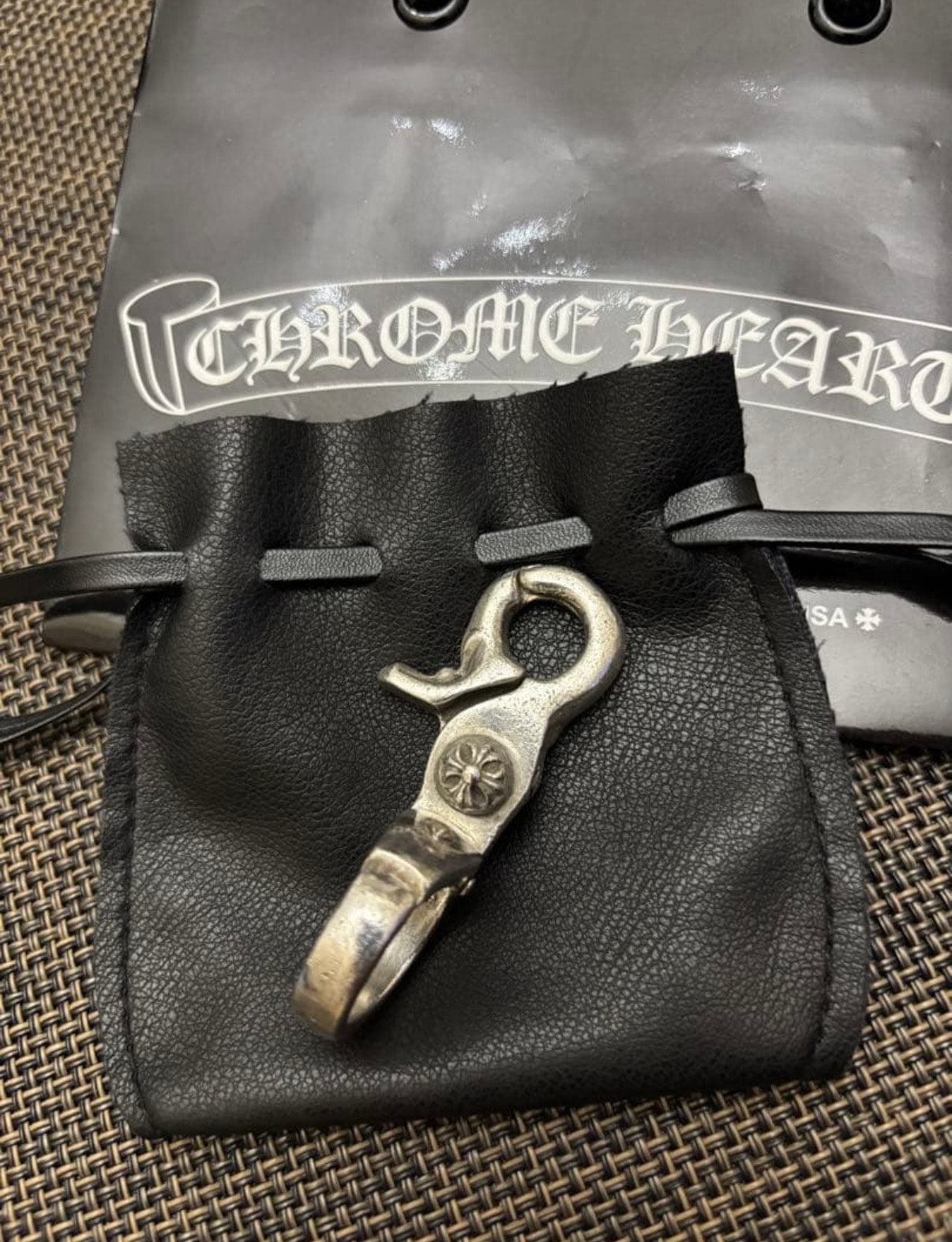 Chrome Hearts Quick Clip CH X "Silver"