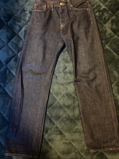 LEVI'S Vintage Clothing 1937 501 Jeans Organic Rigid "Indigo"