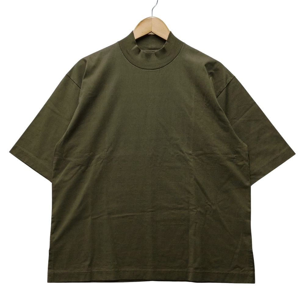 MINEDENIM マインデニム Heavyweight Mockneck T-SH ヘビーウェイト モックネック 半袖Tシャツ 55773