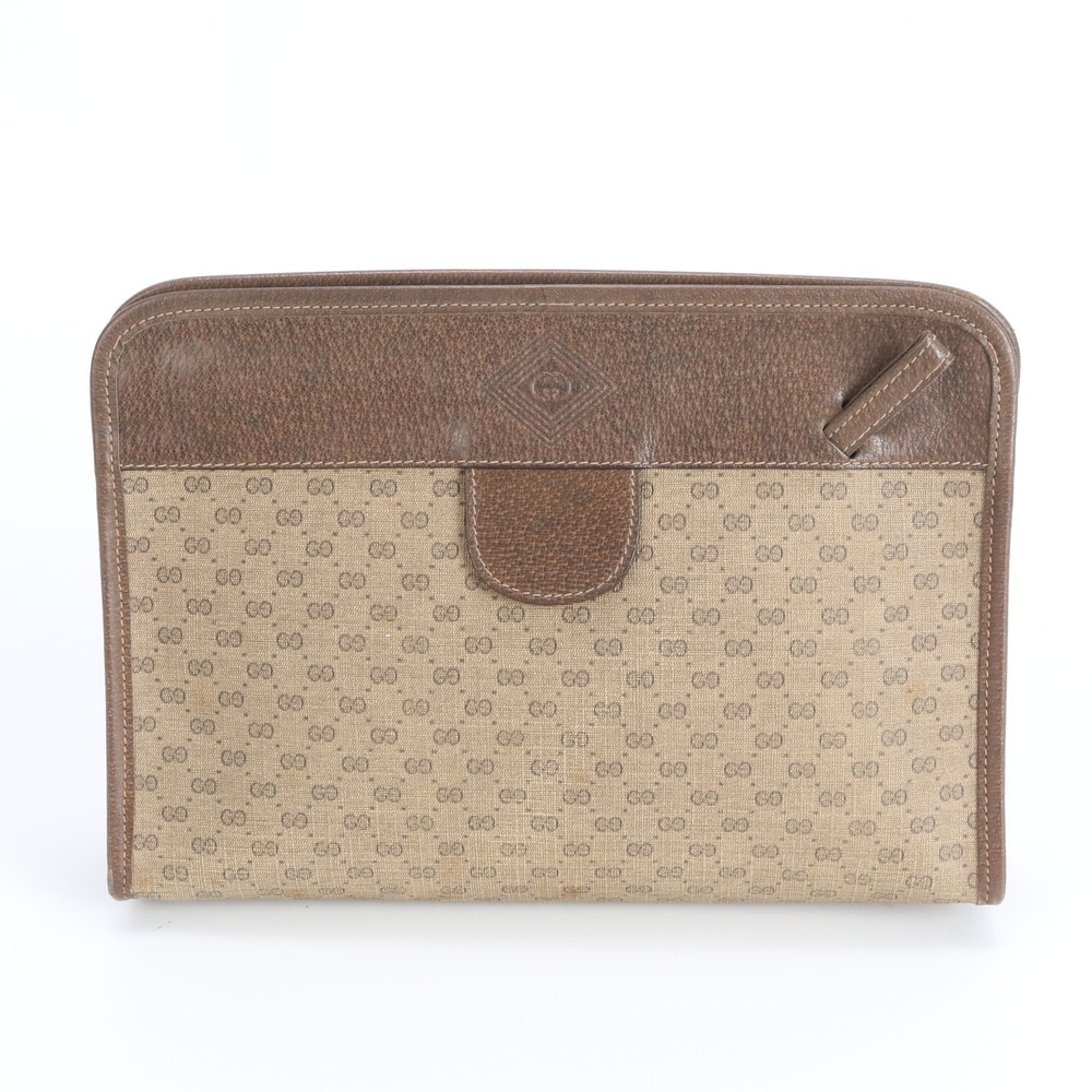 ■美品 グッチ オールドグッチマイクロGGセカンドバッグ