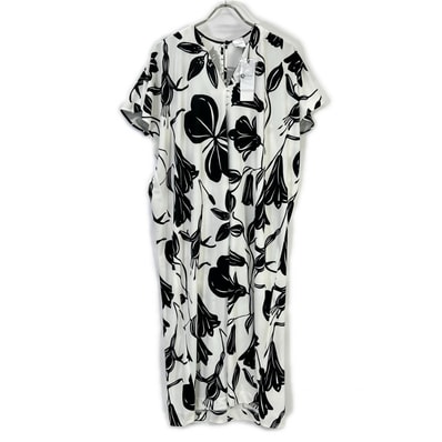 ポールスミス モノトーン Vネックone-piece XL