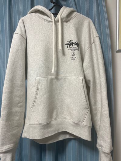 Stussy WORLD TOUR HOODIE "Grey"