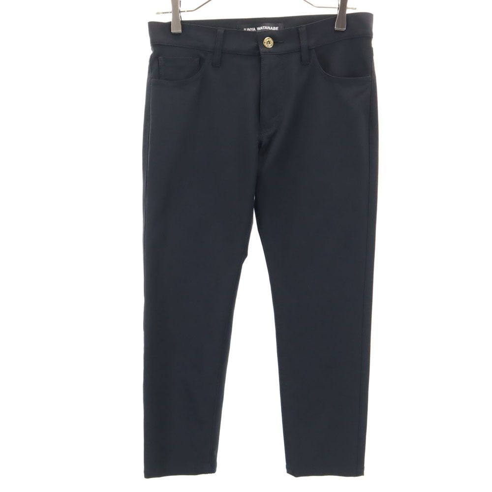 JUNYA WATANABE ストレッチコットンパンツ 黒 Sクロップド JUNYA WATANABE MAN×LEVI'S 23AW綿ウレタンストレッチチノパンツ