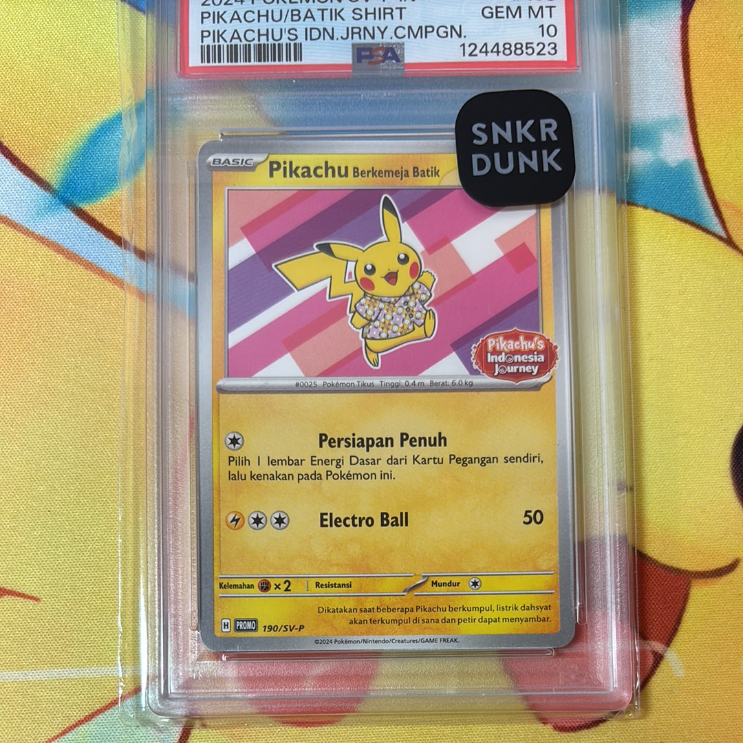 バティックシャツを着たピカチュウ (フラワーピカチュウ柄) P [SV-P