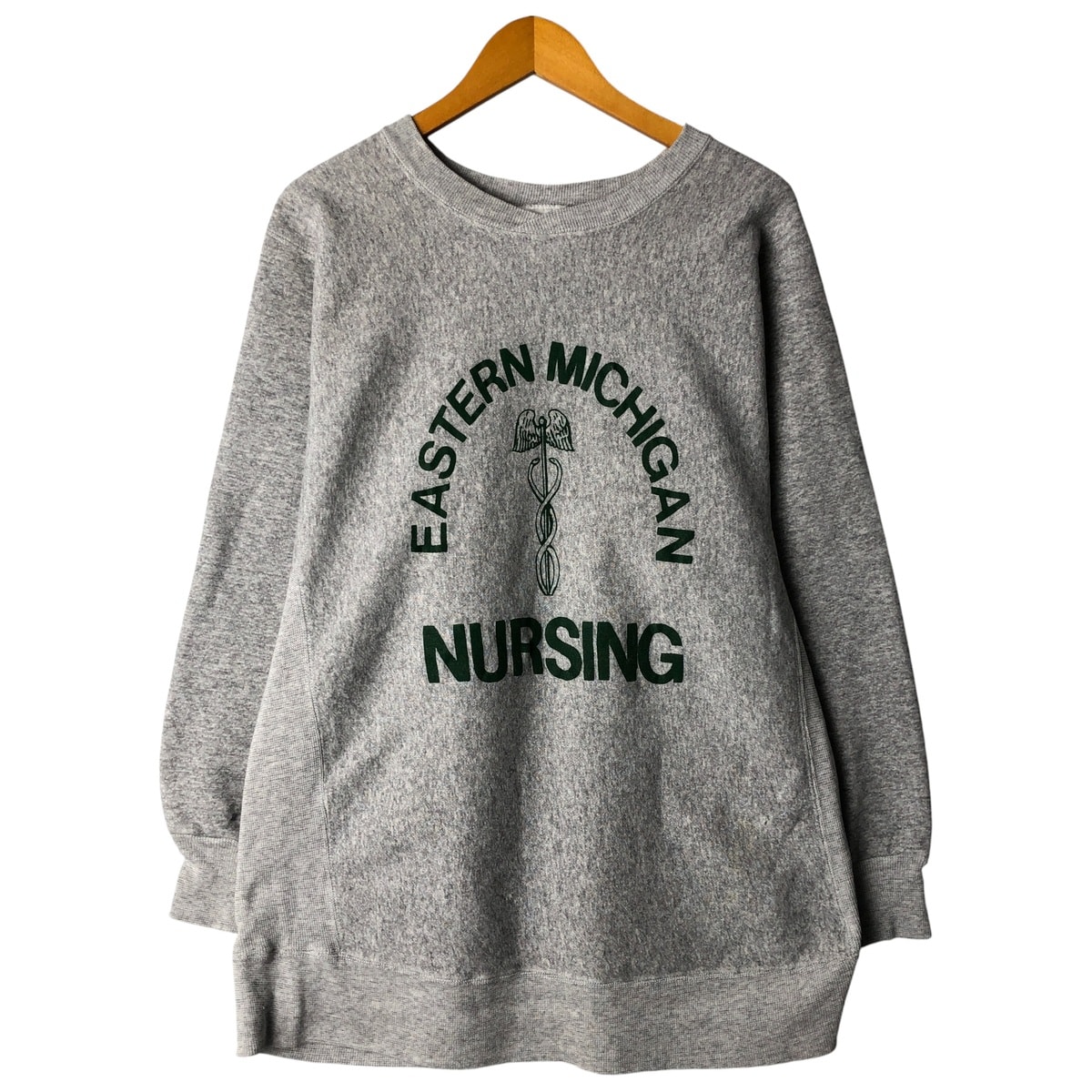 古着 90年代 ヘインズ Hanes BEEFY-T 青タグ カレッジスウェットシャツ トレーナー USA製 メンズL相当 ヴィンテージ/eaa606717