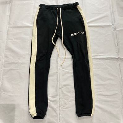 FEAR OF GOD Essentials Side Stripe Sweatpants "Black"