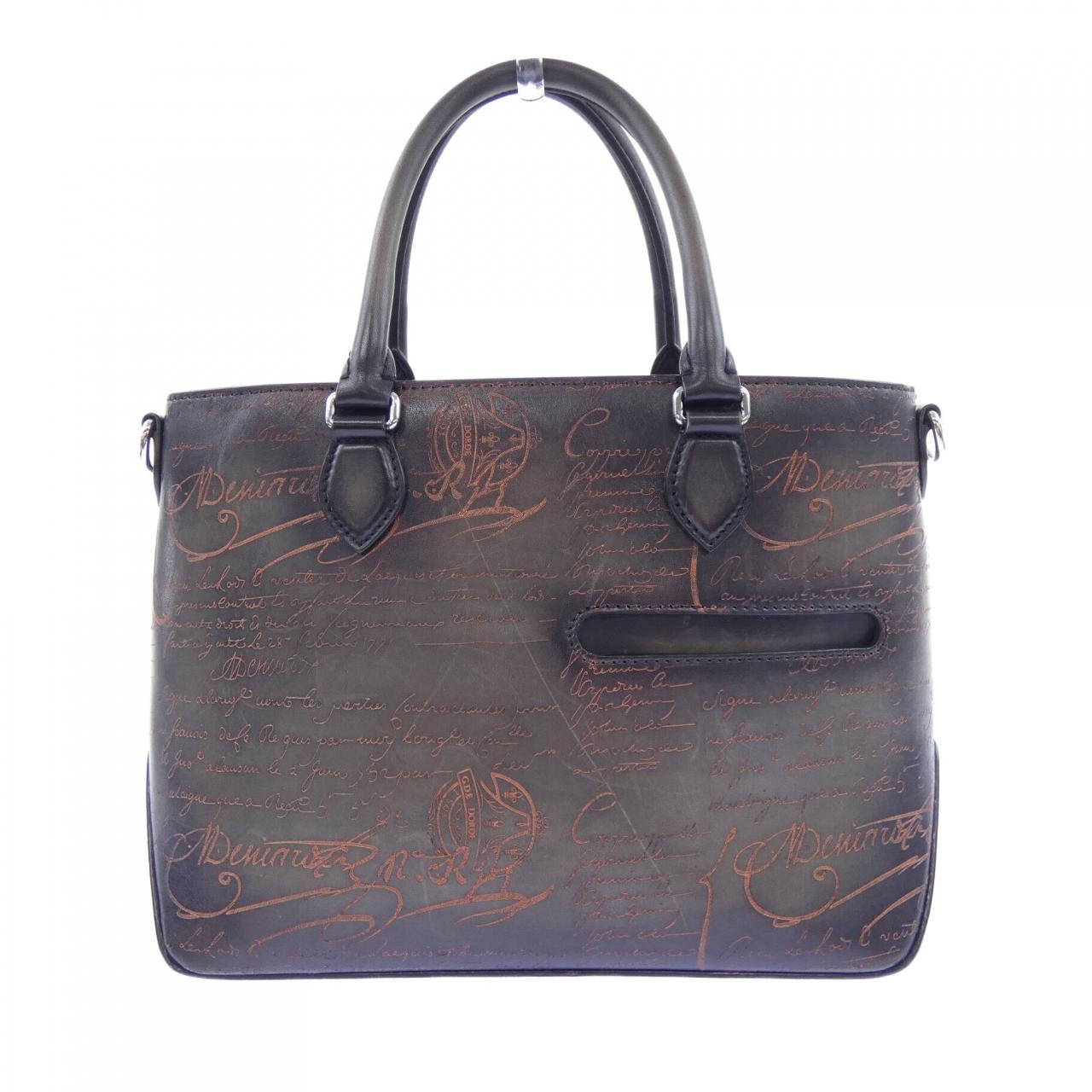ベルルッティ Berluti トゥジュールXSスクリットレザートートバック BAG