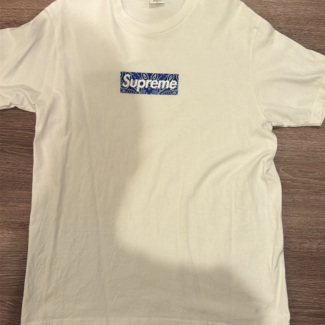 Supreme Bandana Box Logo Tee "White"