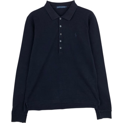 古着 ラルフローレン Ralph Lauren 長袖 ポロシャツ レディースL相当/eaa633948
