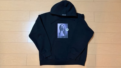 Supreme Kate Moss Hooded Sweatshirt "Black"