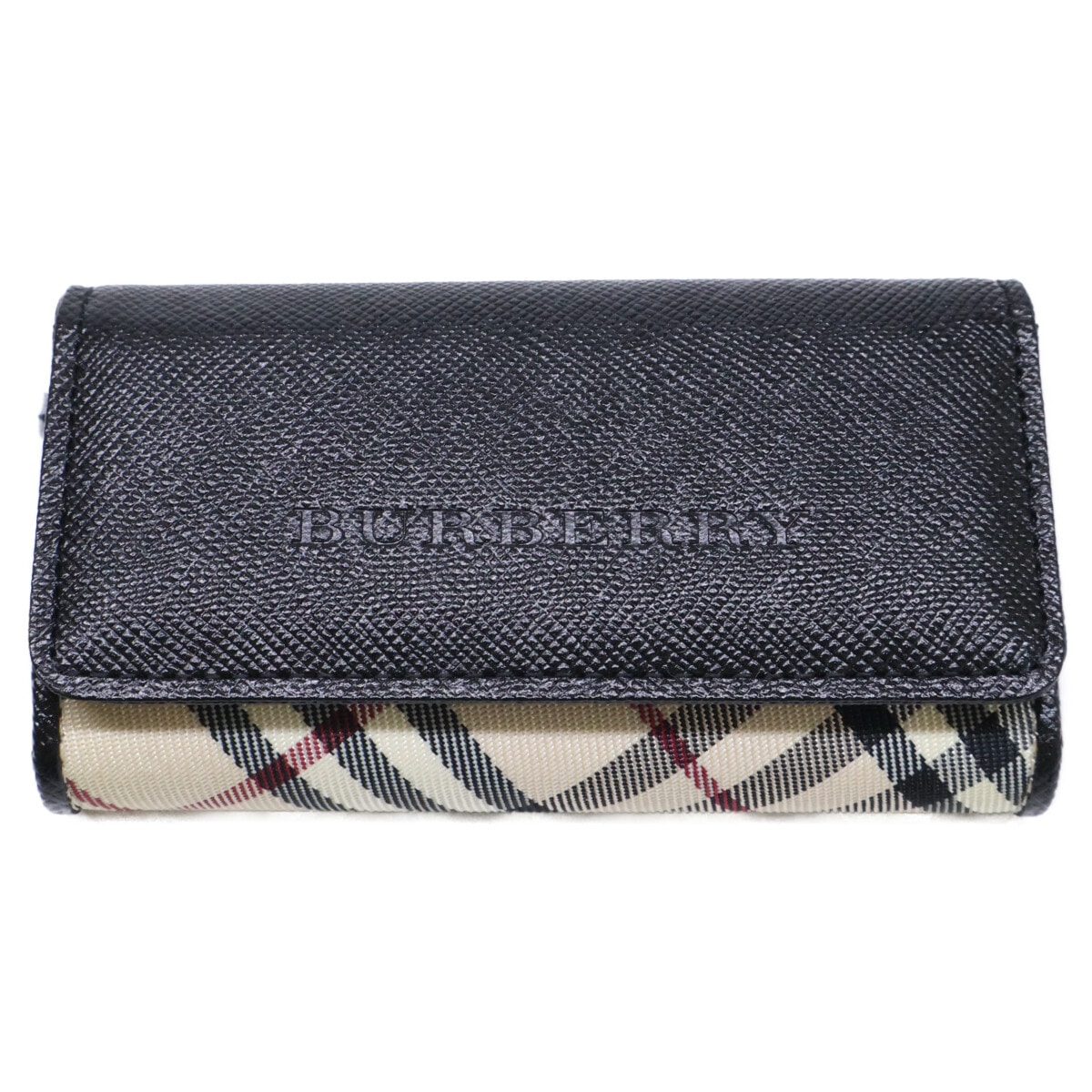 バーバリー 【新品同様】YD4665 ノバチェック キャンバス/レザー