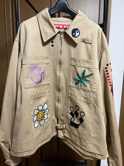 Cactus Plant Flea Market Knowledge Jacket "Beige"