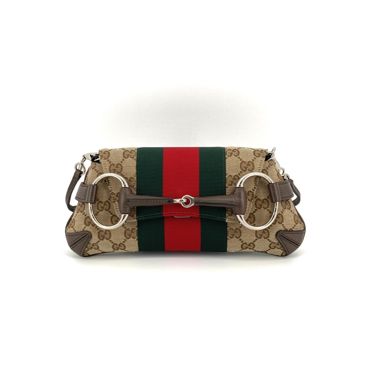 GUCCI(グッチ) ホースビット チェーン 2way 764399 ショルダーバッグ ブラウン