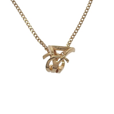 サンローラン SAINT LAURENT カサンドラ 822754Y15008030 ネックレス メタル ゴールド レディース メンズ【中古】【Aランク】