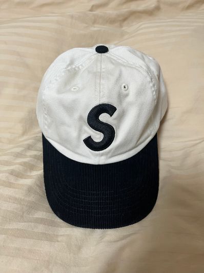 Supreme 2-Tone S Logo 6-Panel "Stone"
