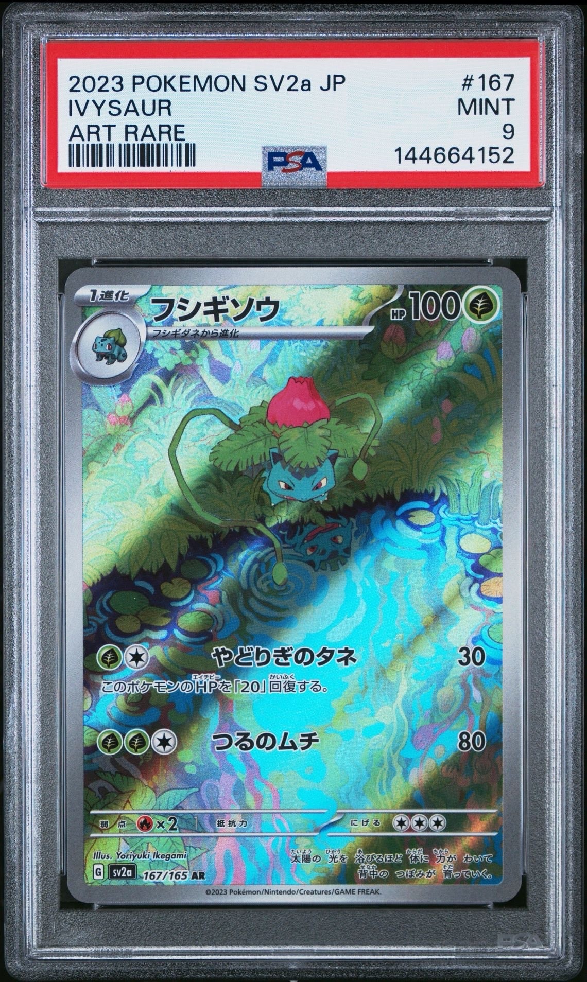 【PSA10】フシギソウ ポケモンカード IVYSAUR ART RARE フシギソウ AR psa10 - メルカリ