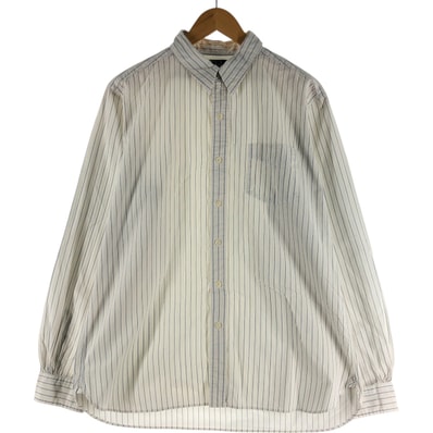 古着 ラルフローレン Ralph Lauren POLO by Ralph Lauren 長袖 ボタンダウンストライプシャツ メンズL相当/eaa536295