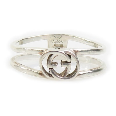 グッチ GUCCI リング・指輪 シルバー925 シルバー ユニセックス 13.5号【中古】 h31208a