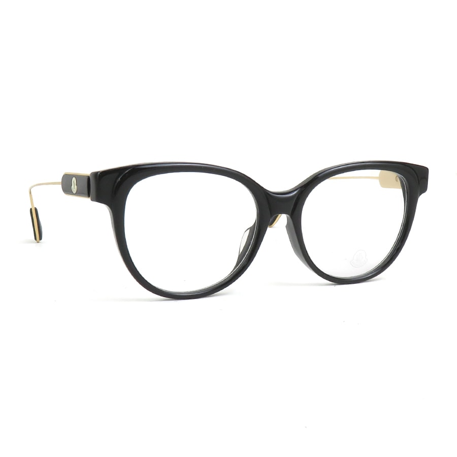 モンクレール MONCLER メガネ プラスチック/メタル ブラック ユニセックス【中古】 r10667i