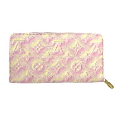ルイヴィトン LOUIS VUITTON ジッピー・ウォレット M81299 モノグラムアンプラント 長財布