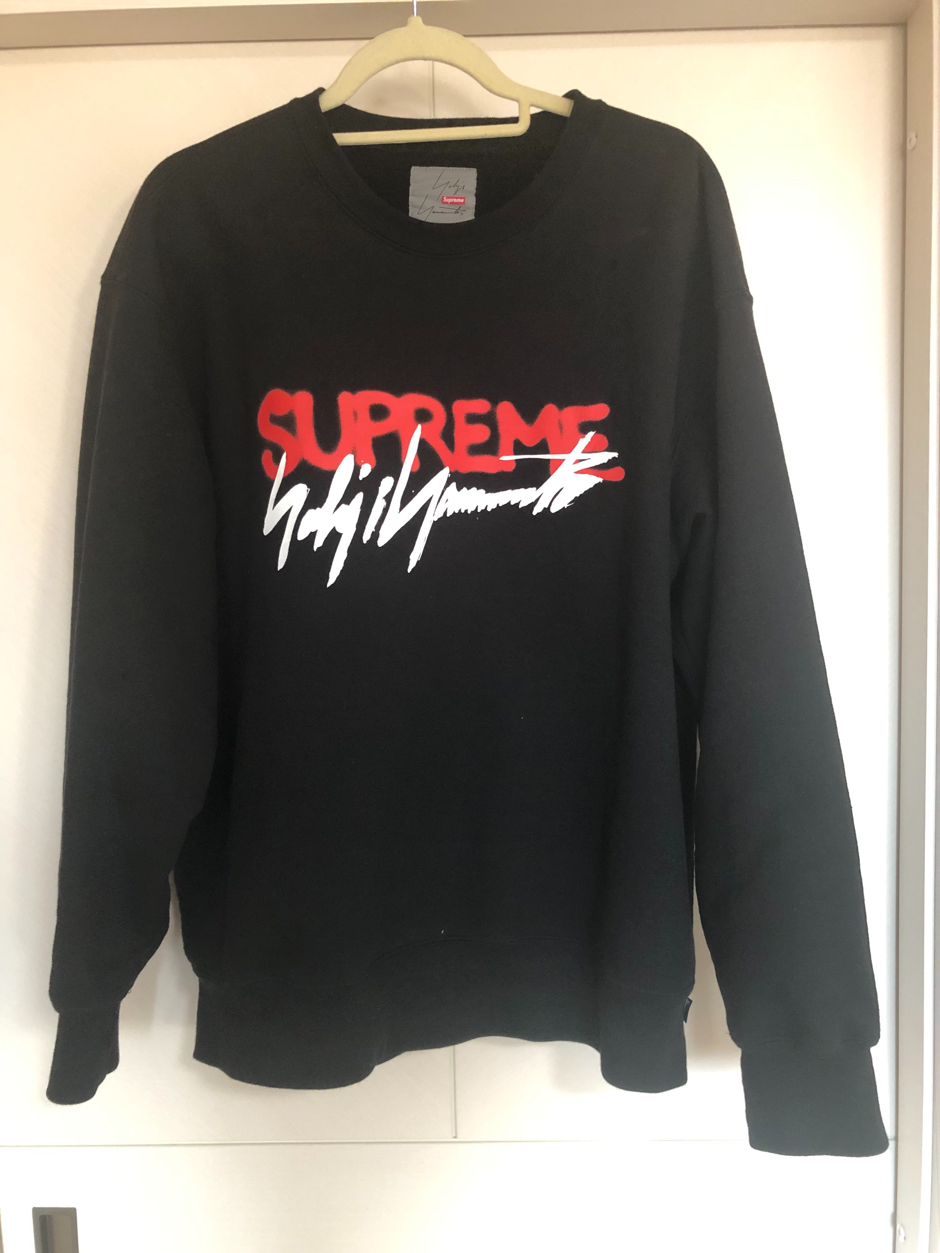 Supreme x Yohji Yamamoto Crewneck "Black"