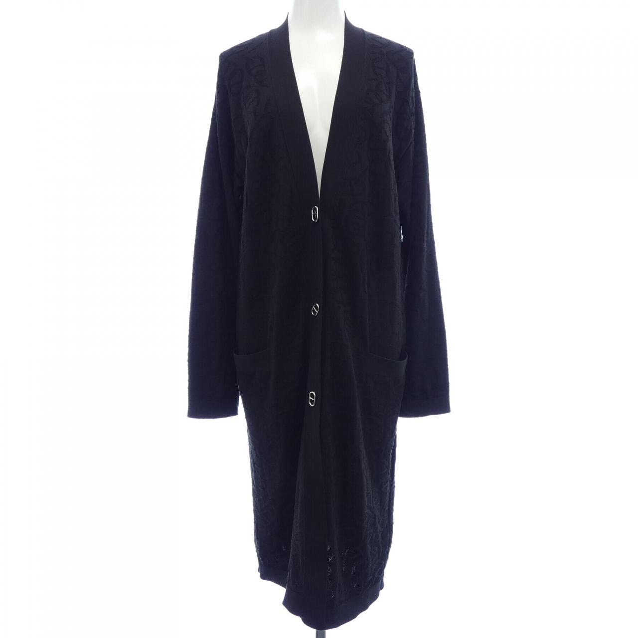 エルメス HERMES NAOUSSA CHAINE CHAINE D'ANCRE 4E2732DC ロングカーディガン