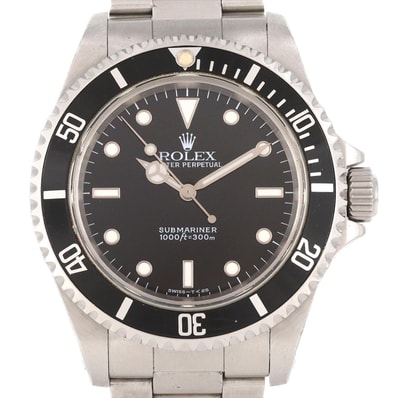 【ノーメンテナンス還元価格】ロレックス サブマリーナーノンデイト 14060 SS 自動巻 T番