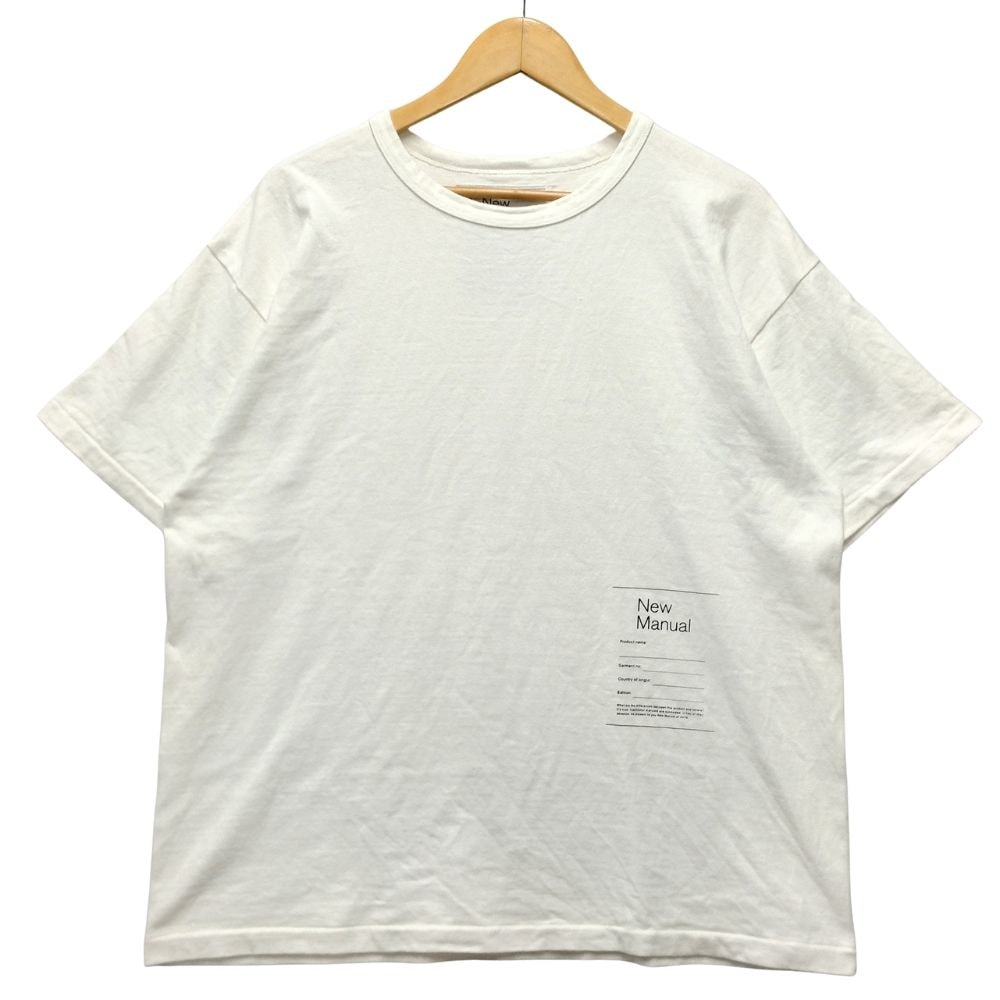 New Manual x KAPTAIN SUNSHINE West Coast Tee "White"