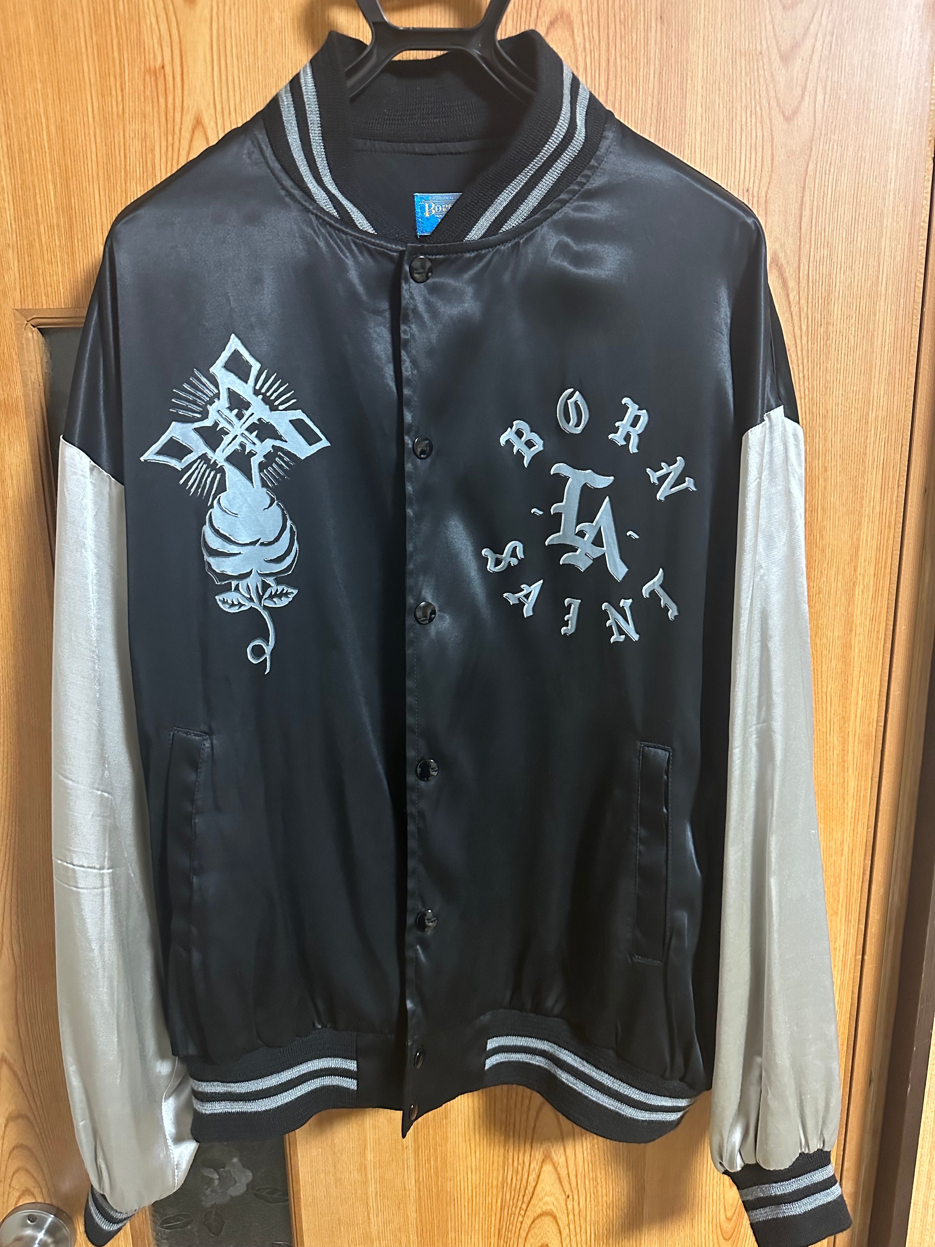 Saint Mxxxxxx x Born x Raised 24SS Born Saint Blouson "Black Gray"