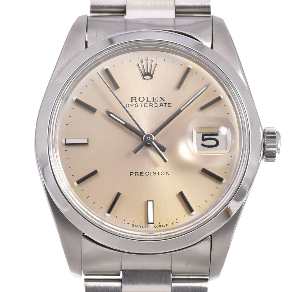 ロレックス ROLEX 6694 ヴィンテージ オイスターデイト プレシジョン Cal.1225 手巻き メンズ 美品 Y#146394