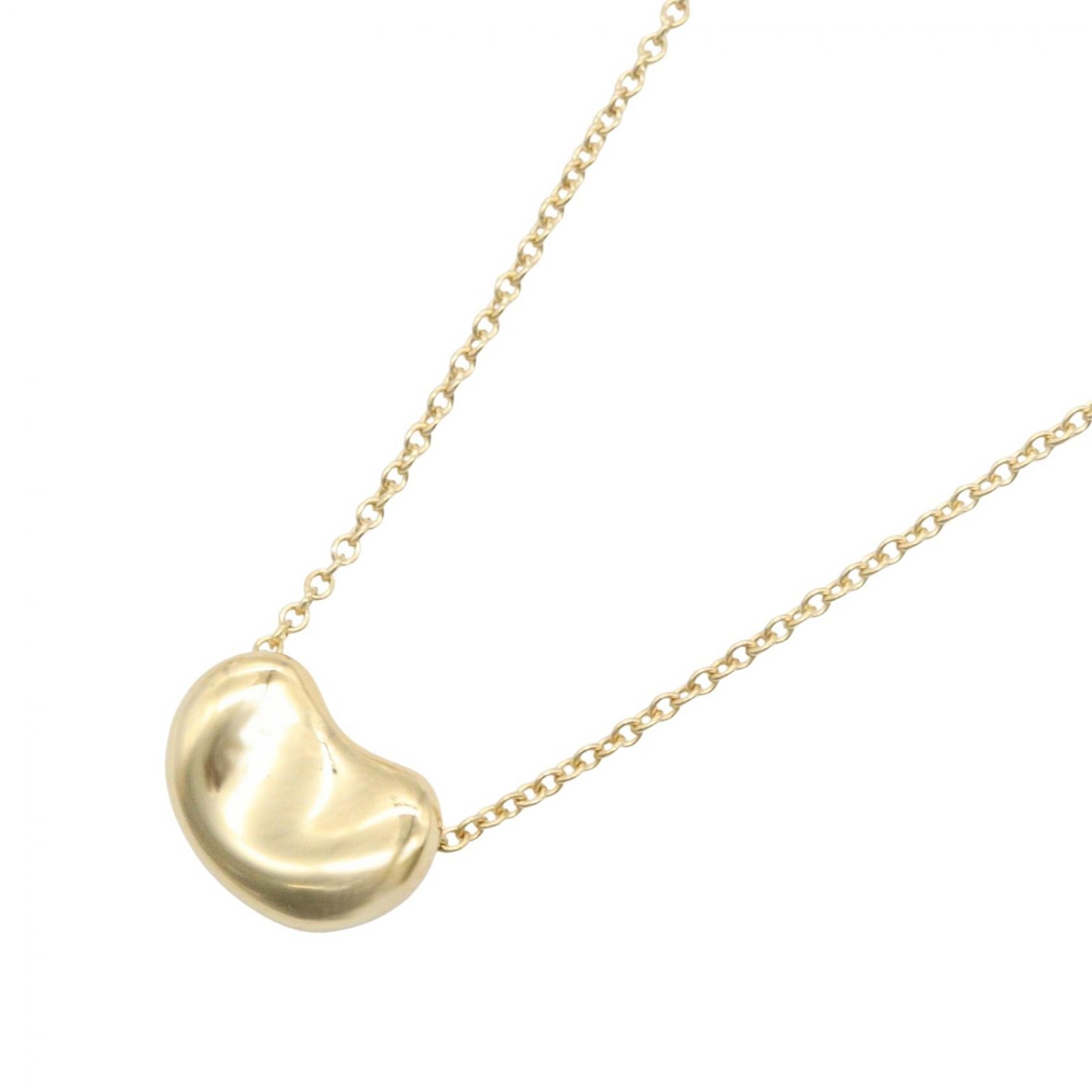 ティファニー TIFFANY&CO ビーンネックレス ネックレス ジュエリー K18(イエローゴールド) レディース ゴールド系 60018409 【中古】