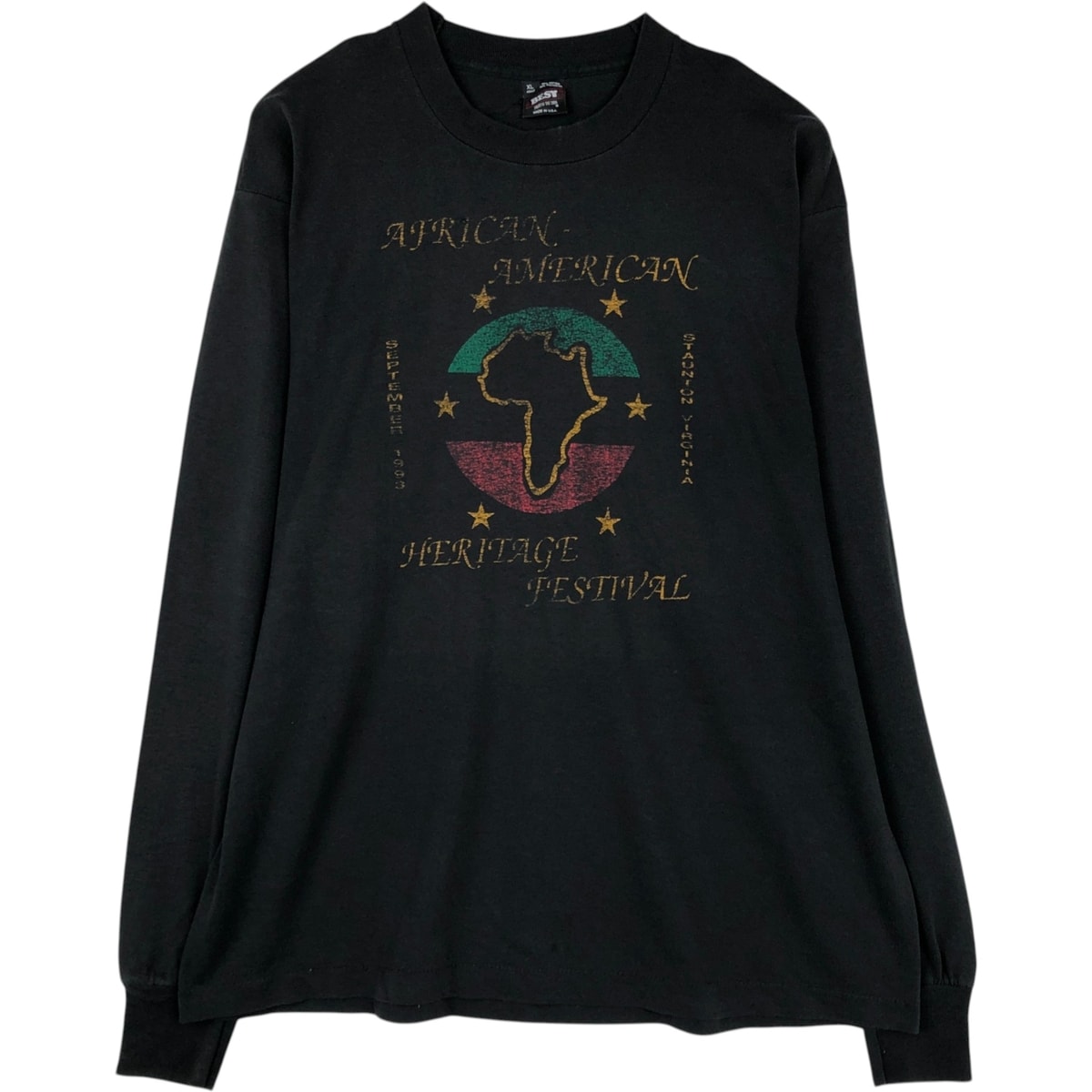 古着 90年代 フルーツオブザルーム FRUIT OF THE LOOM BEST ロングTシャツ ロンT USA製 メンズXL相当 ヴィンテージ/eaa627118