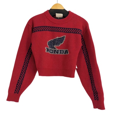 HONDA JACQUARD ニットトップス【1141556986406】