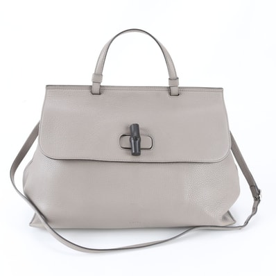 ■美品 グッチ バンブー バンブー デイリー370830 ショルダーバッグ